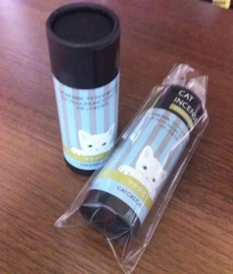 猫が大好きなマタタビのお香（キャットインセンス）