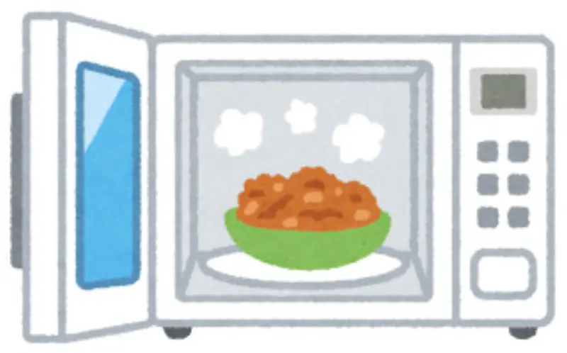 猫がご飯を食べない時の餌のあげ方（2）電子レンジでチンしてあげる